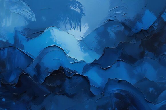 A Blue and White Painting: A Versatile Creative Resource