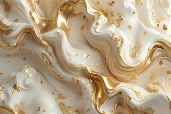 A White and Gold Texture