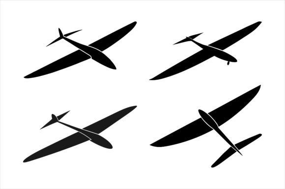 Discover the Versatility of the Foam Glider Silhouette Icon Bundle